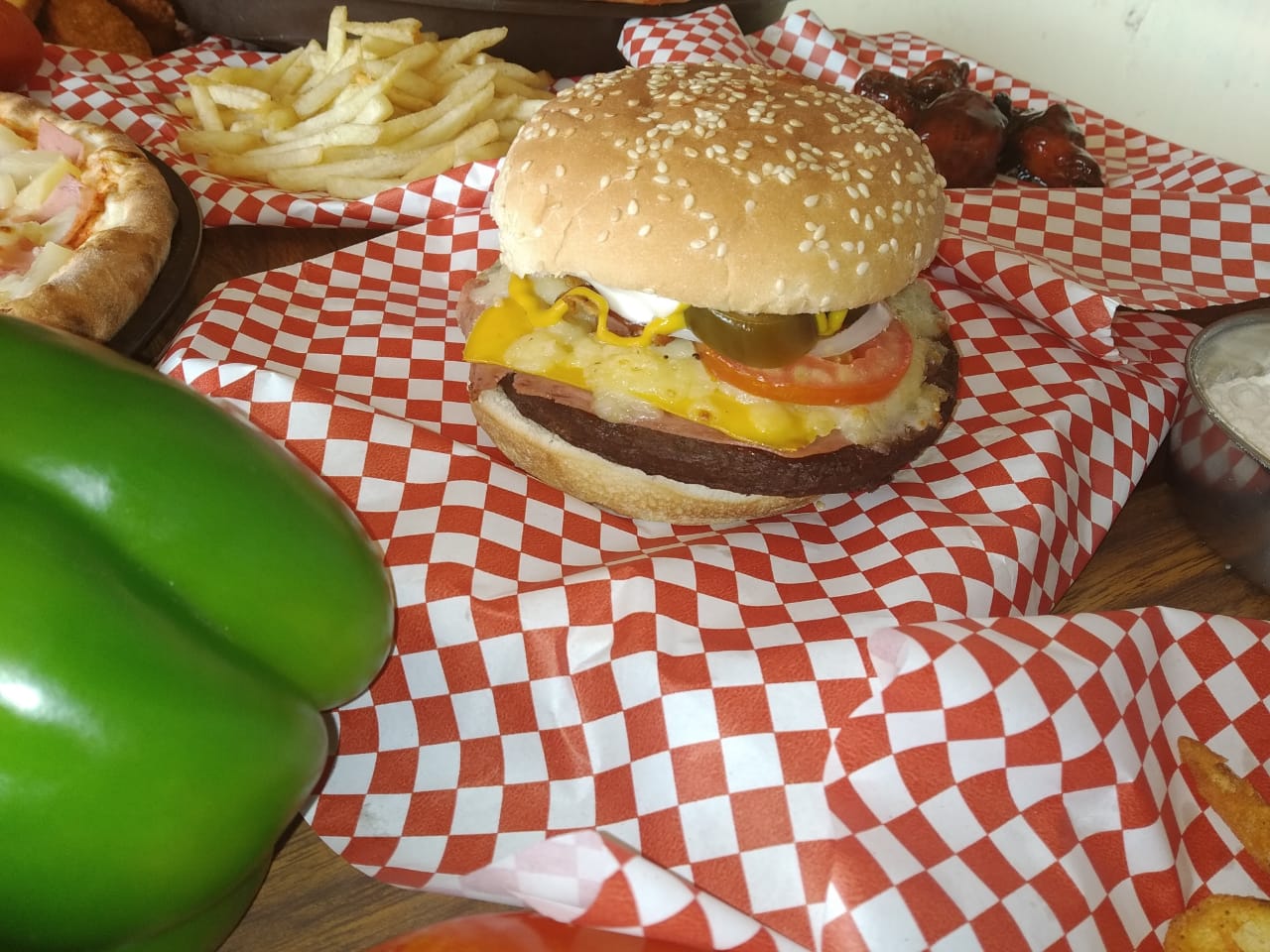 Hamburguesa de Res