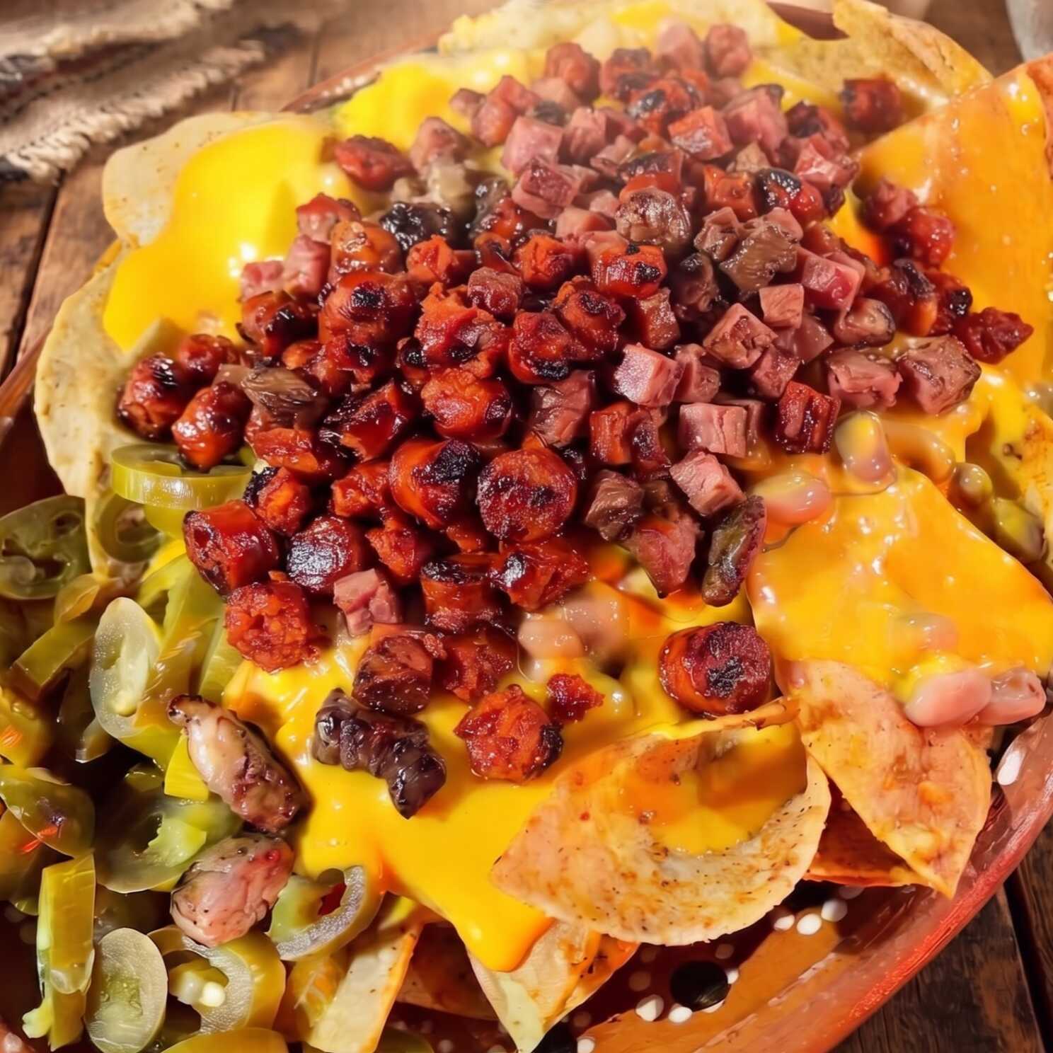 Nachos Especiales Chistorra