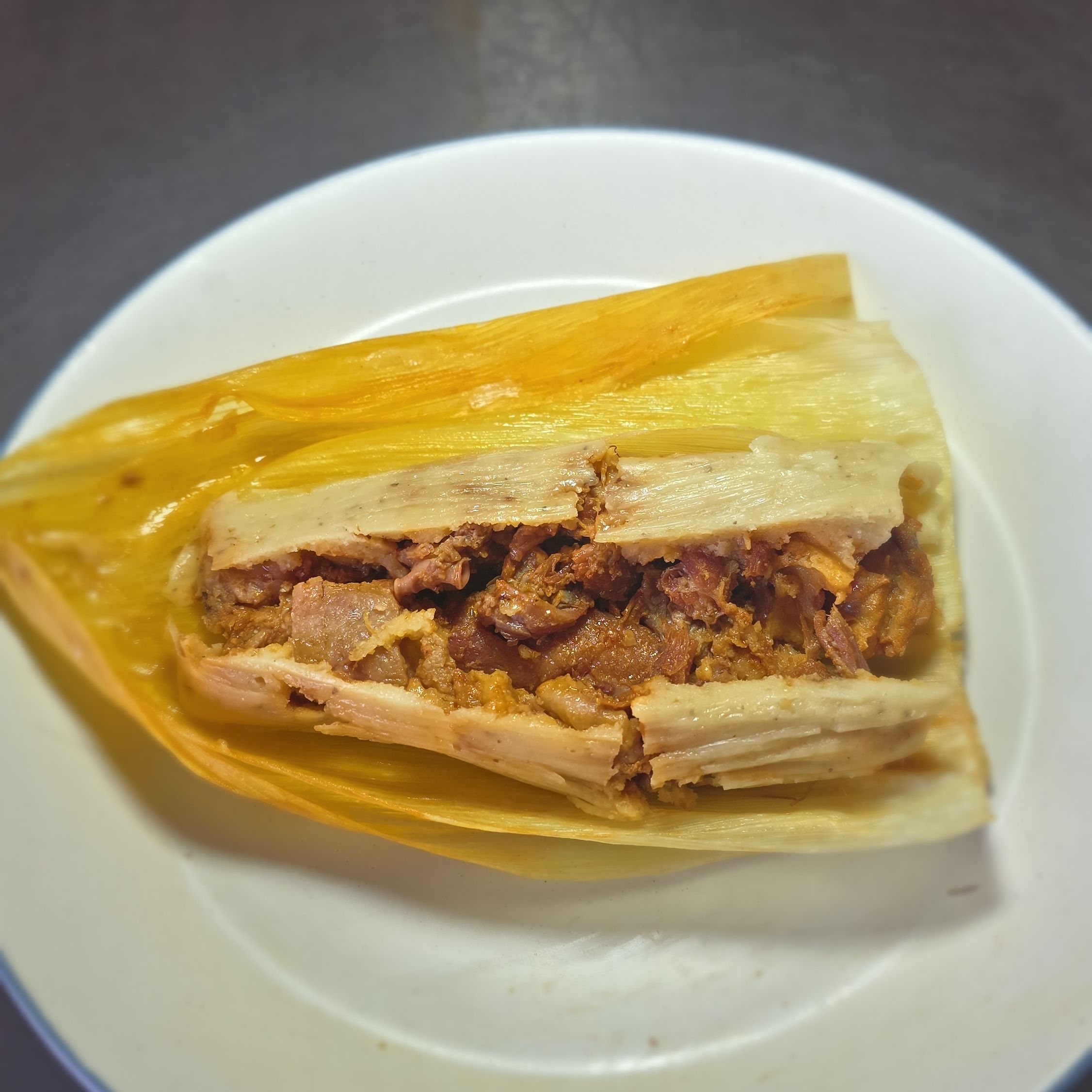 tamal de chicharron
