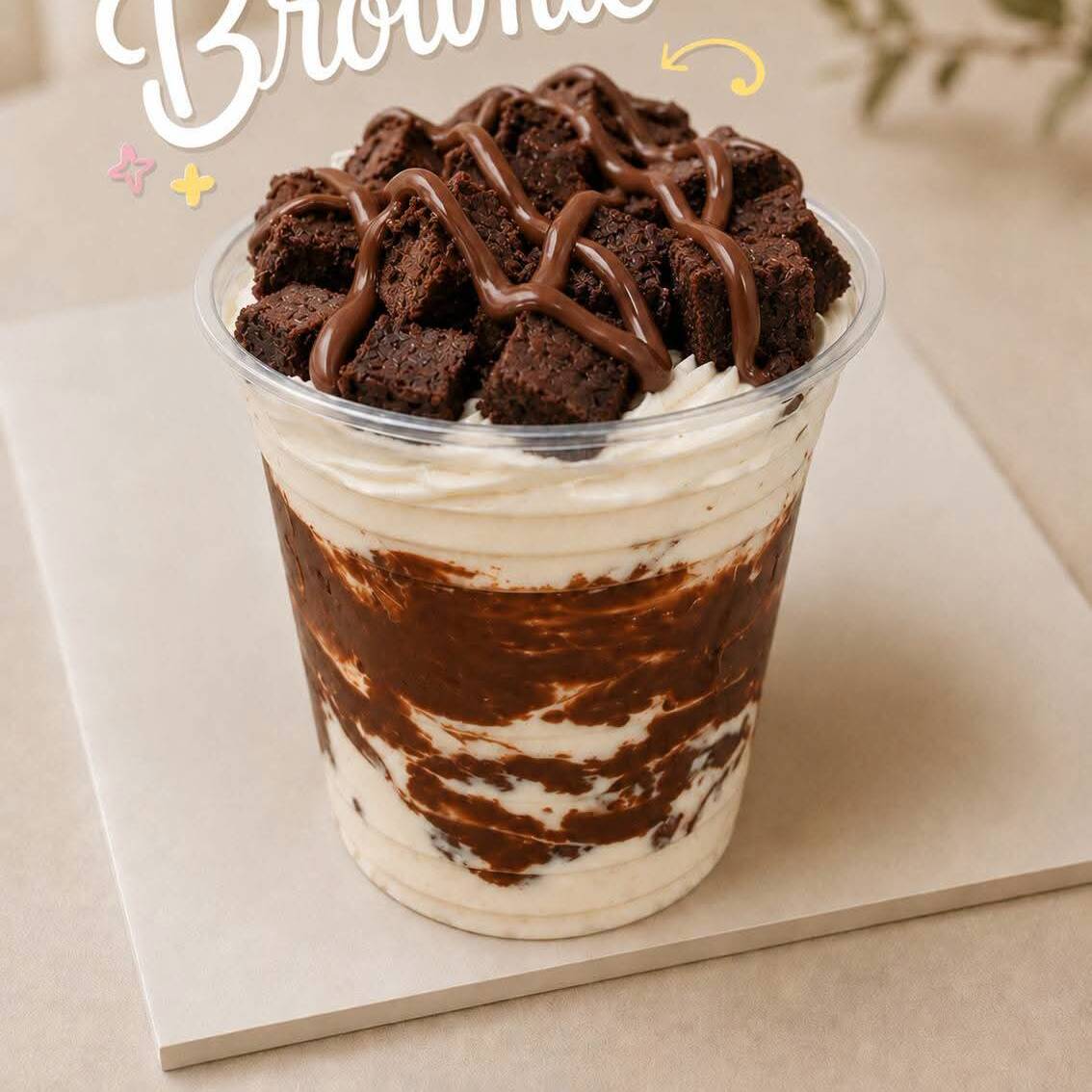 Fresas con Crema Brownie y Nutella