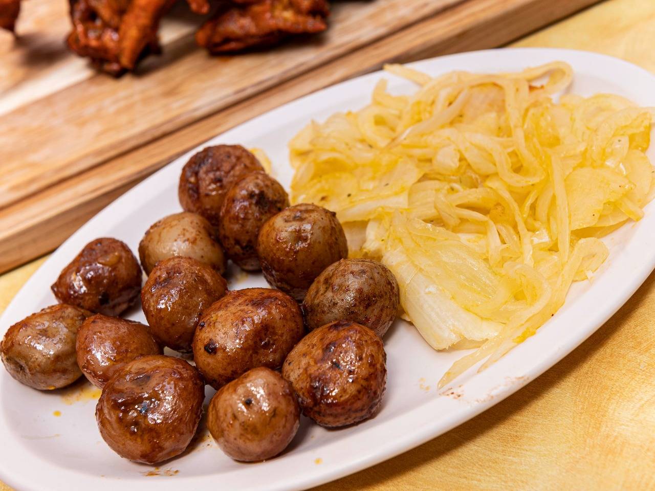 Orden de Papas con Cebolla