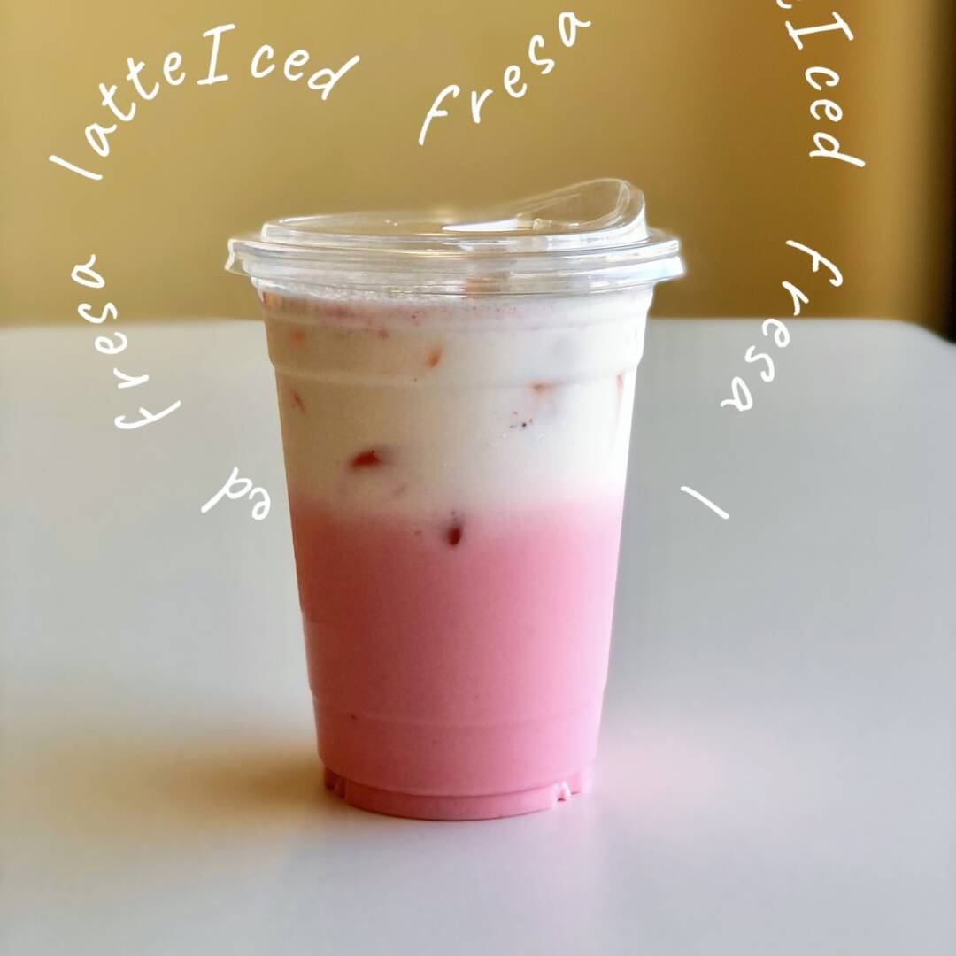 Iced Fresa Latte