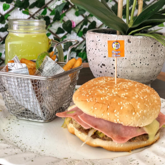 Hamburguesa con Papas
