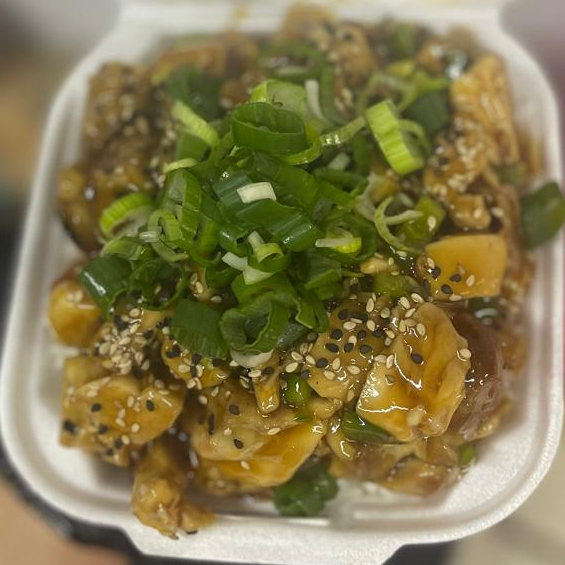 Teppanyaki de pollo chico