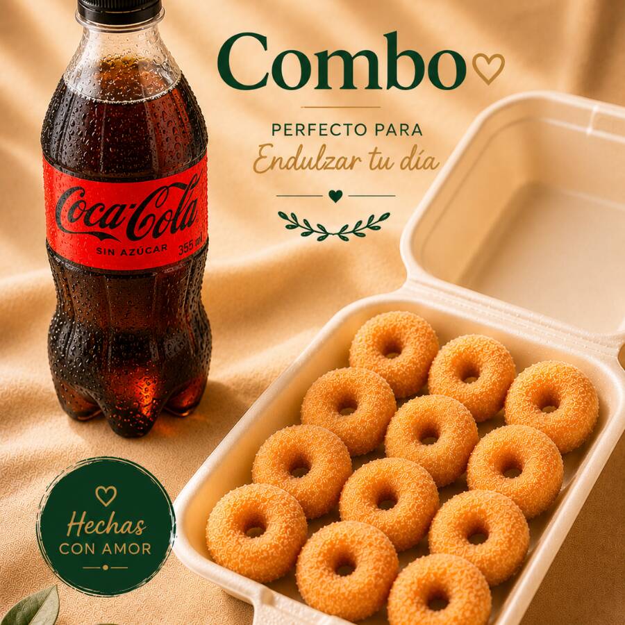 Combo 3 con Coca Cola