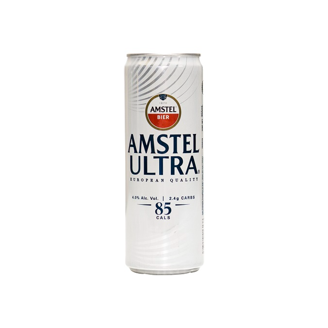 Cerveza Amstel Ultra Lata 355 Ml