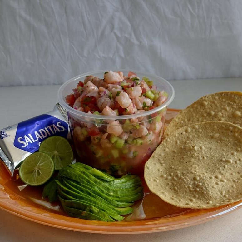 Ceviche de Camarón 1/2 Litro