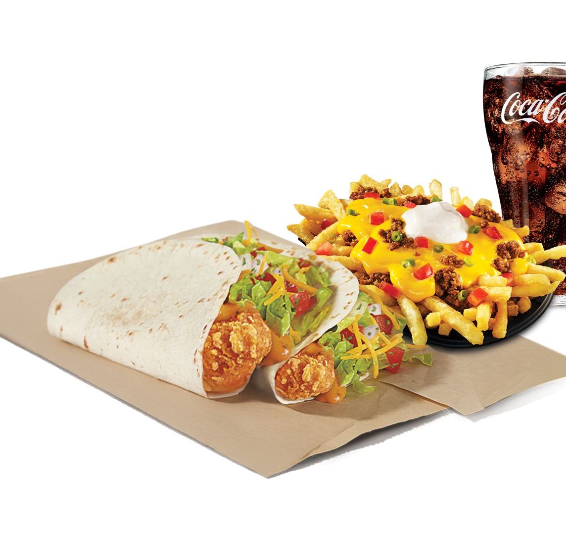 Combo Supreme Crispy Chicken Tacos