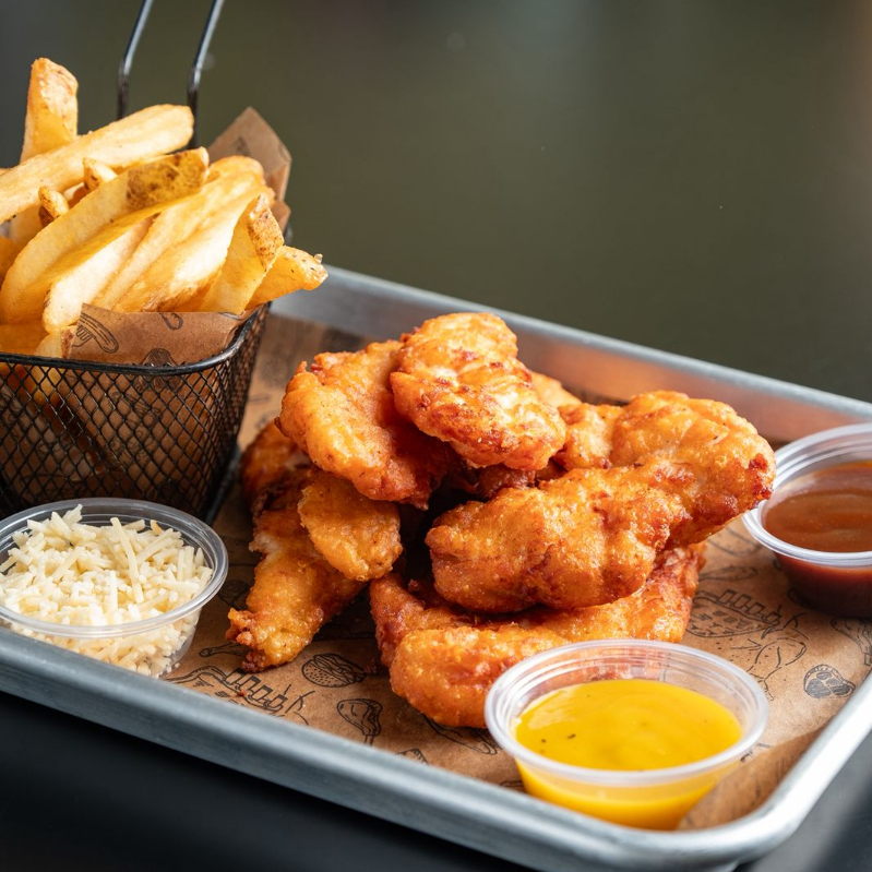 Tender con Papas a la Francesa