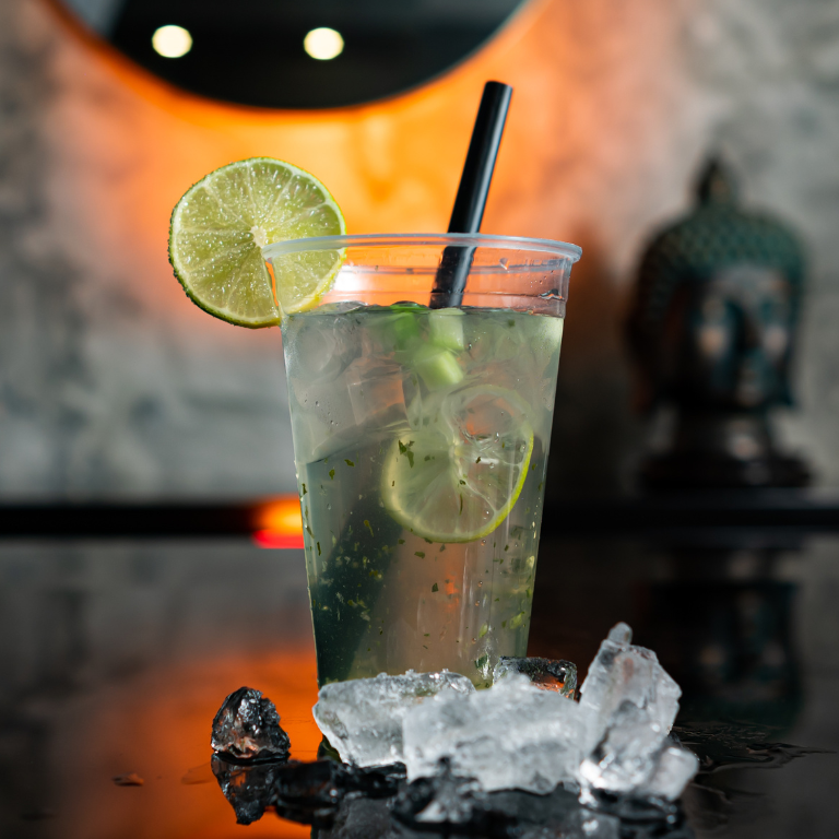 Limonada de Pepino con hierbabuena.