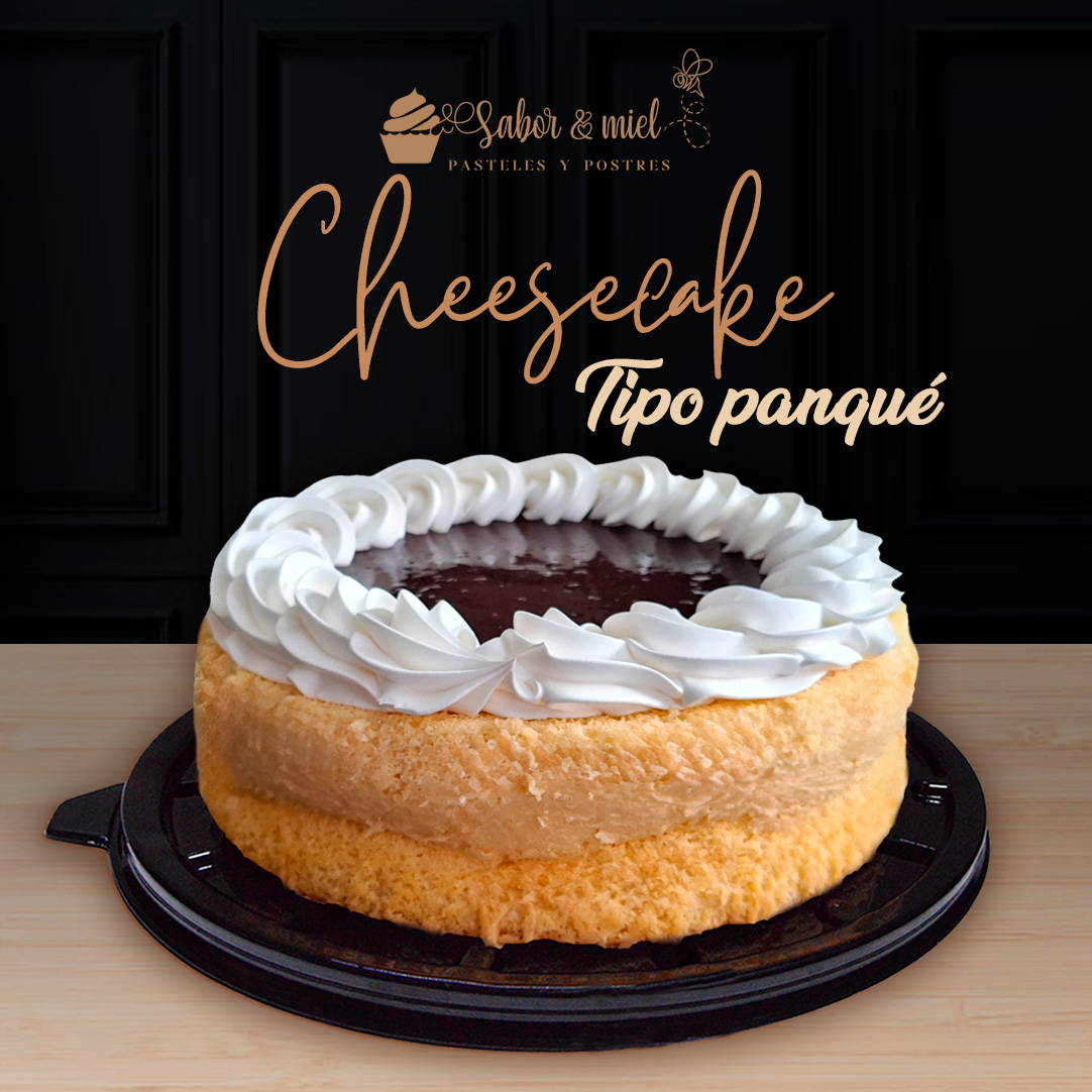 Cheesecake Zarzamora (Tipo Panqué)