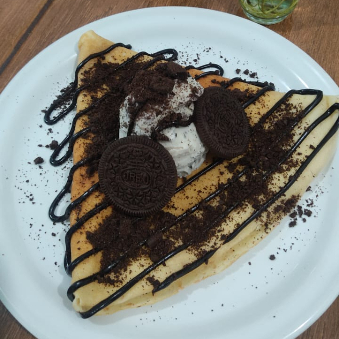 Crepa de Helado Oreo