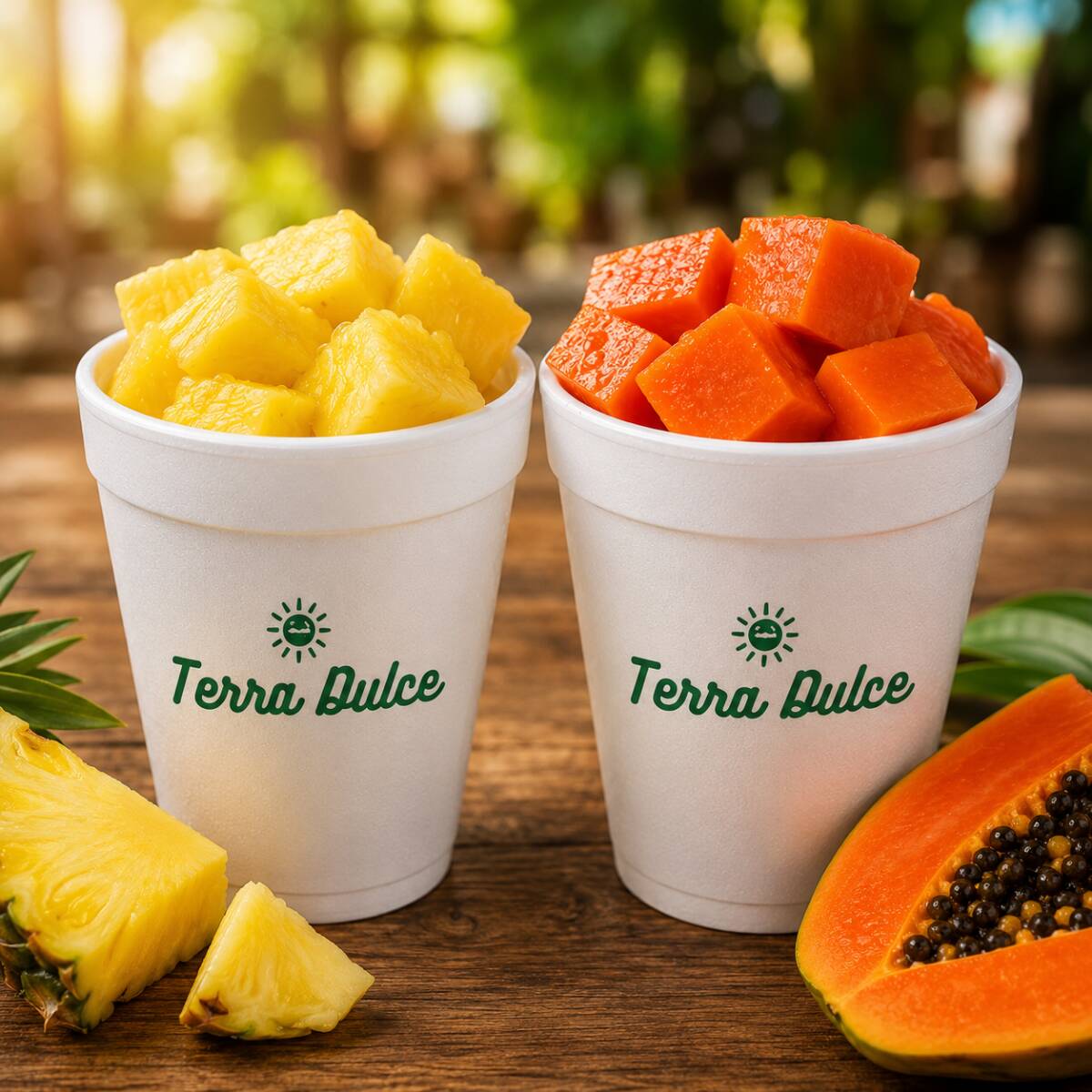 Papaya - Piña Mediano
