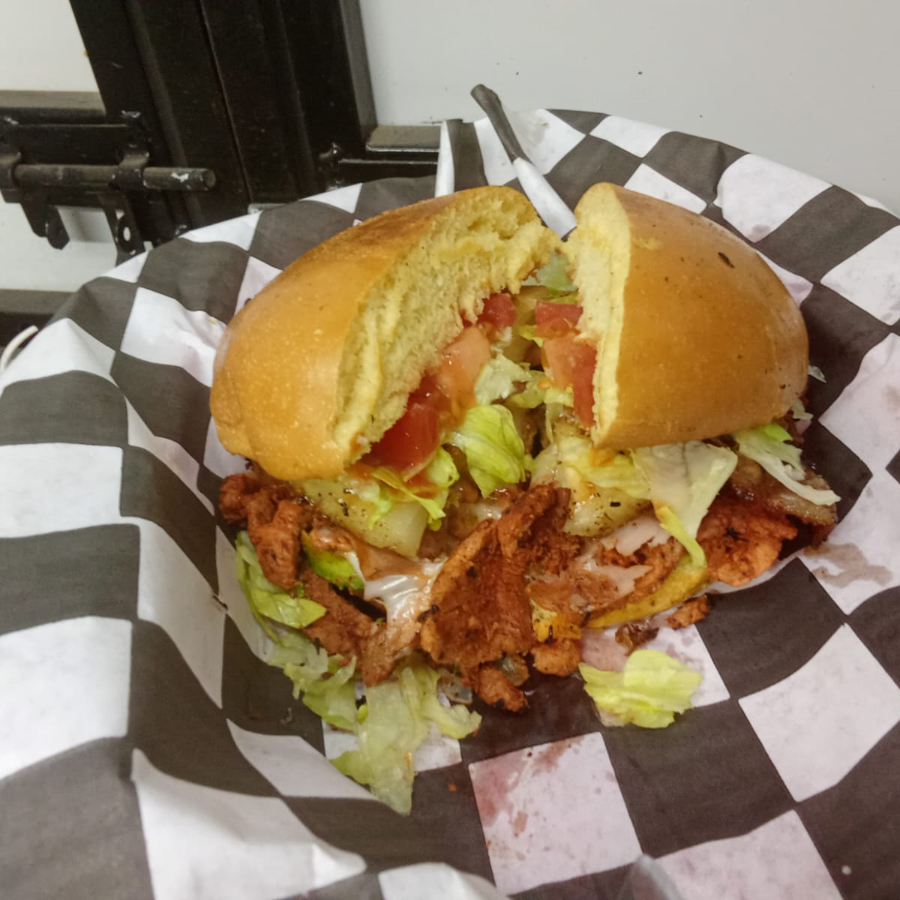 Hamburguesa Hawaiana