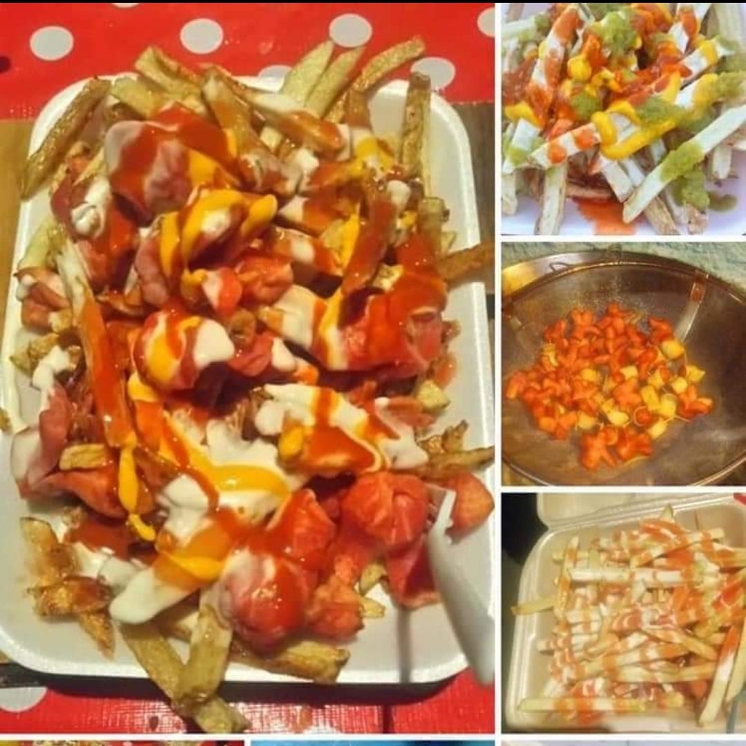 Orden Combinada Mediana de Papas con Salchitacos