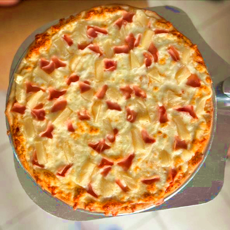 Pizza Hawaiana 8 Rebanadas