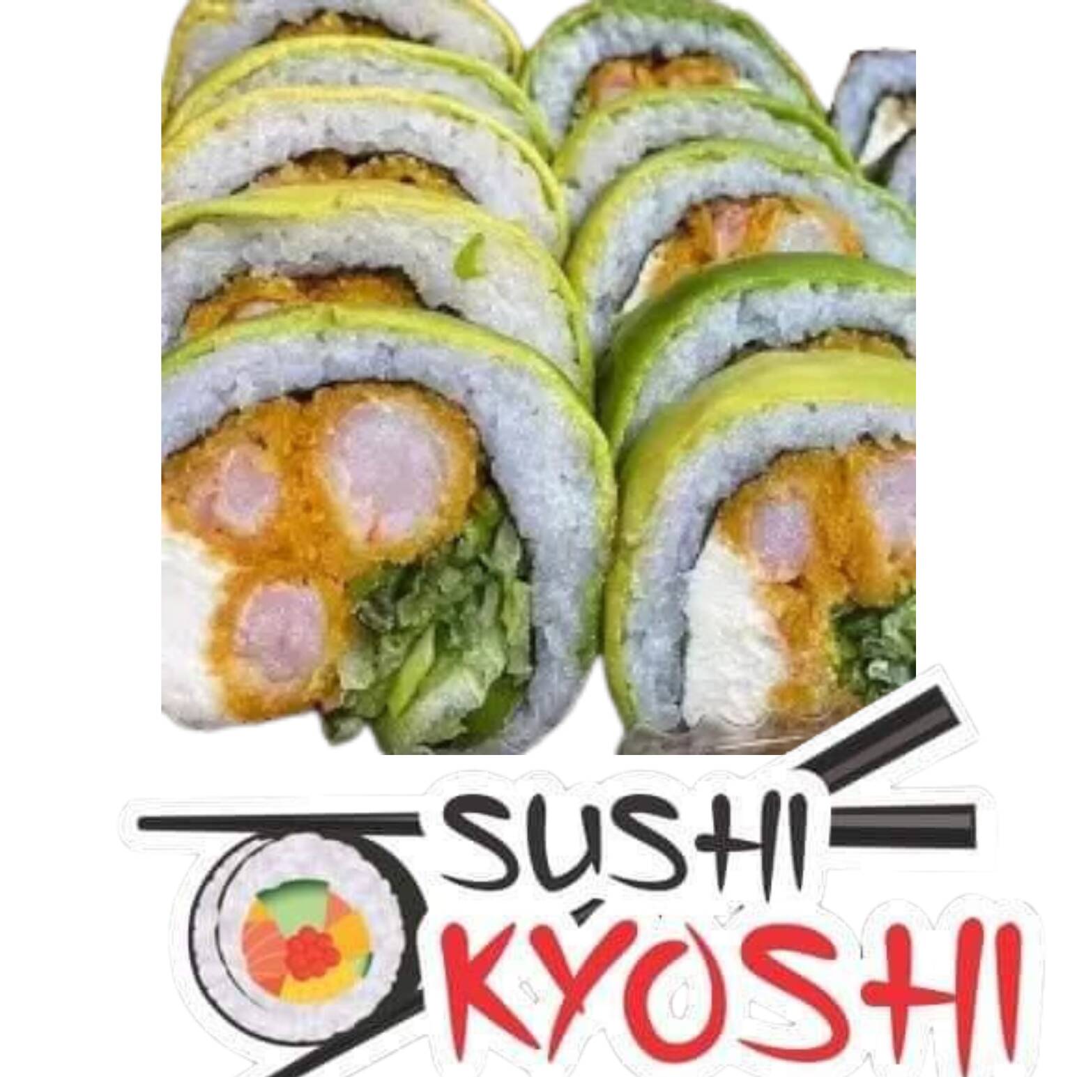 avocado gigante 🍣🥑🥑🍤🍤