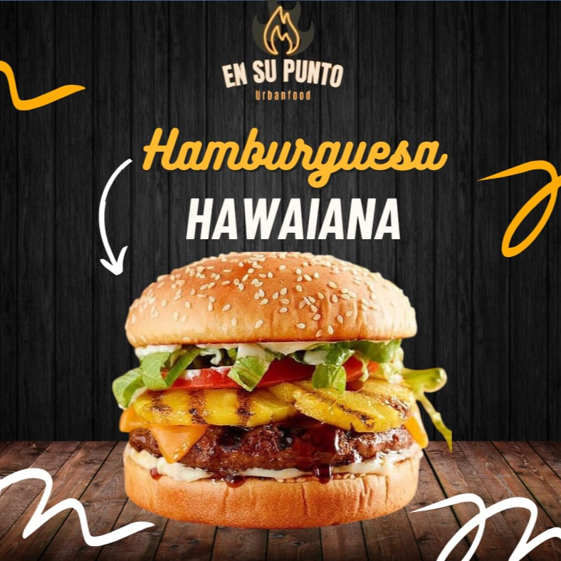 Hamburguesa Hawaiana