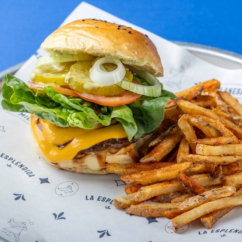 Burger con Queso