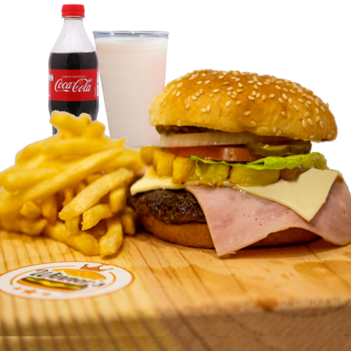 Combo Hamburguesa Hawaiana
