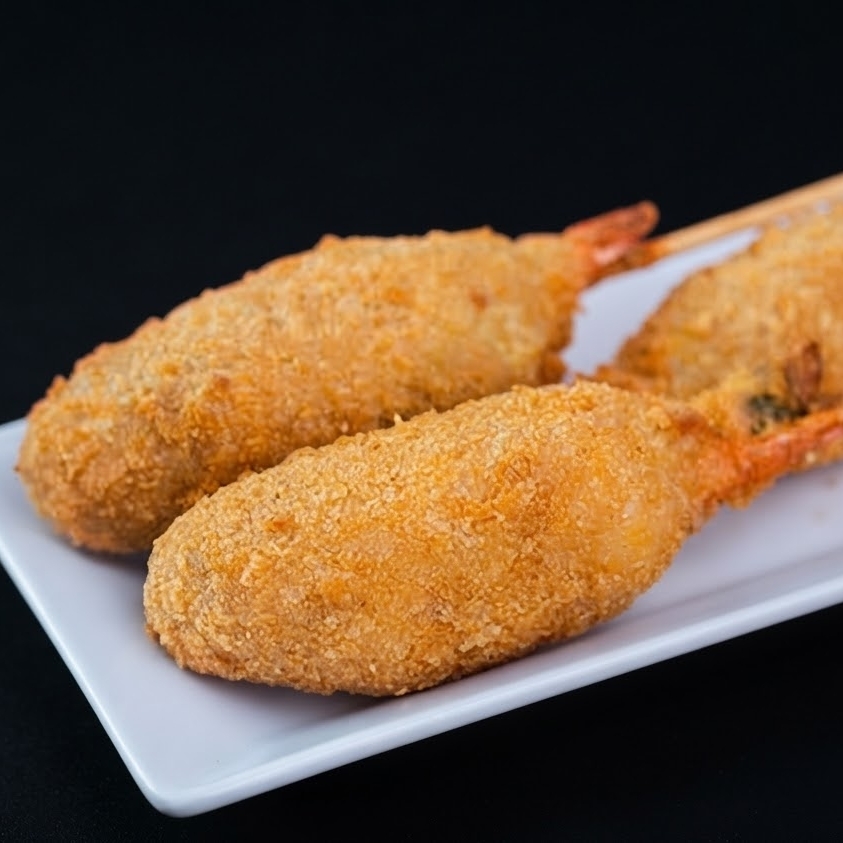 Kushiague de Camarón con Queso