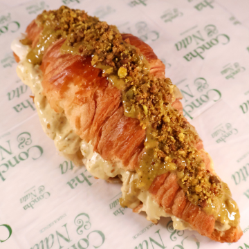 Croissant con Pistacho