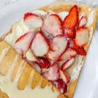 Crepa Fresas con Crema