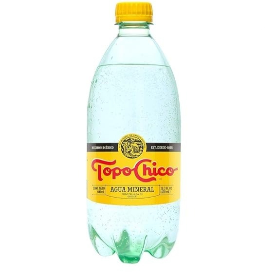 Agua mineral de 600 ml