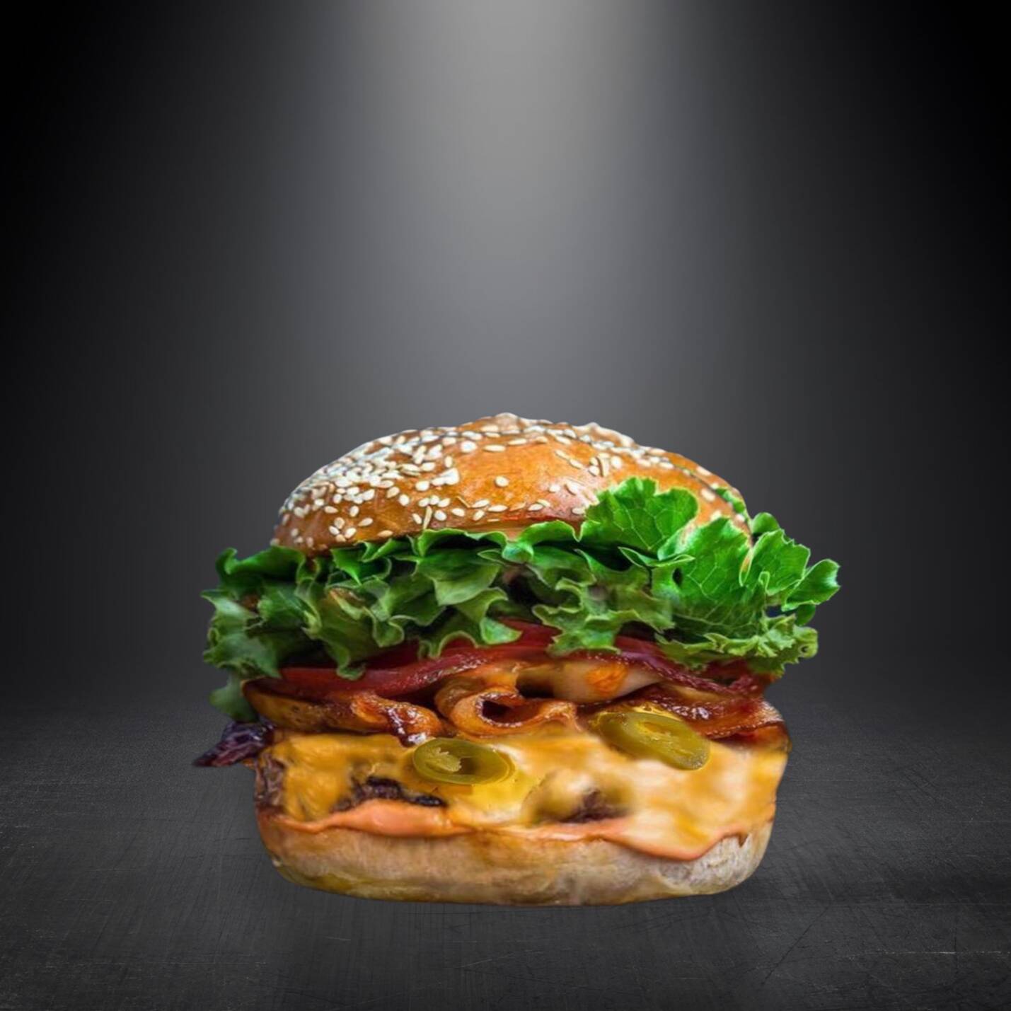 Hamburguesa Cheddar Lover Jalapeño