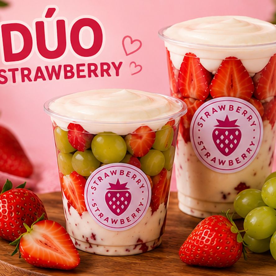 “DÚO STRAWBERRY”🍓❤️