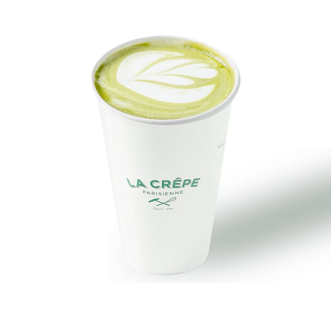 Matcha Latte Caliente (16 oz)