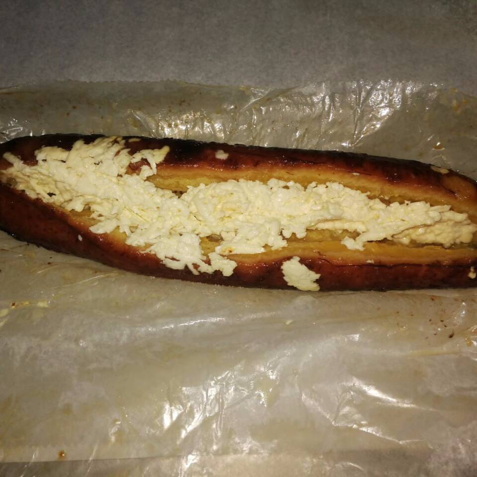 Plátano Maduro con Queso
