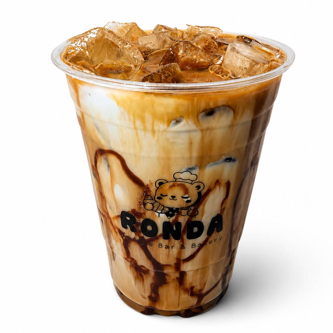 Ice Chocomint Latte (16oz)