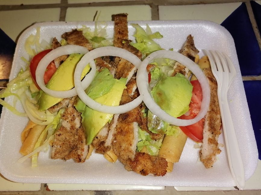 Orden de flautas con milanesa