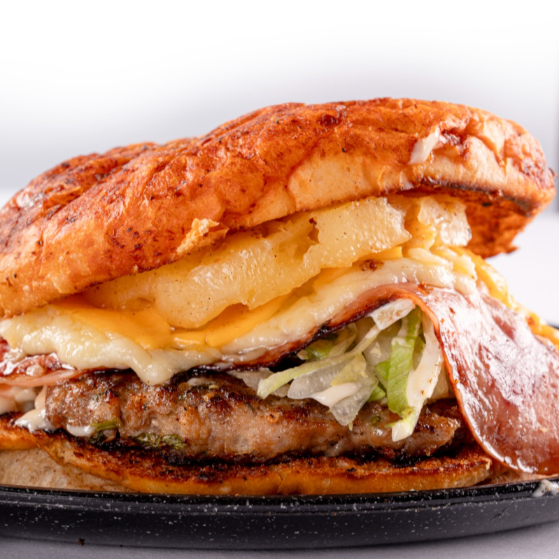 Hamburguesa Hawaiana