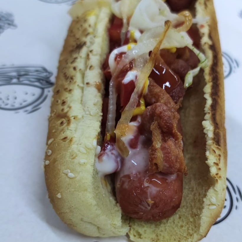 Hot Dog Bull Dog Sencillo