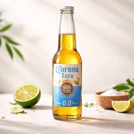 Cerveja unid Long Neck corona 0.0 Álcool 330 ml.