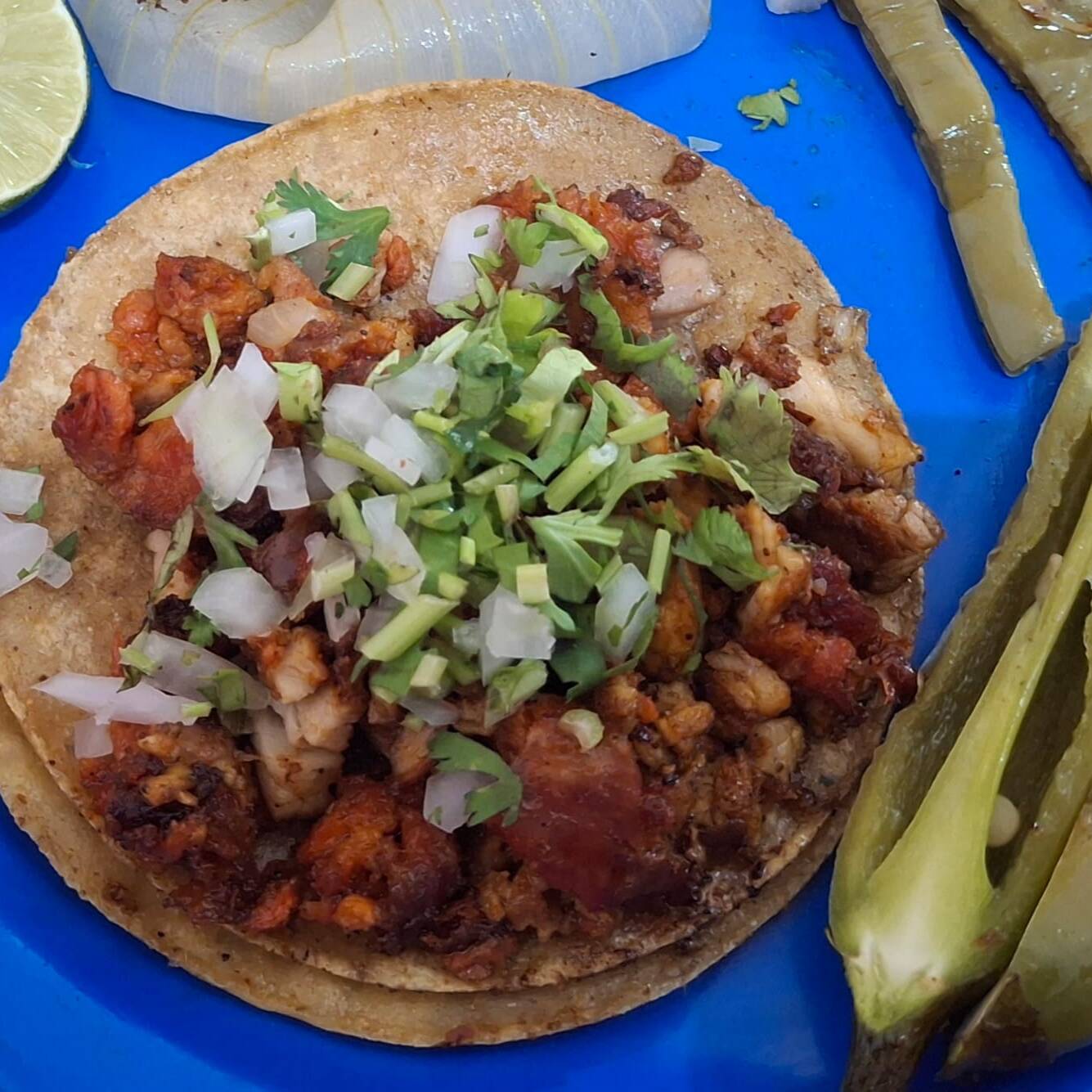 TACO DE CHORIZO