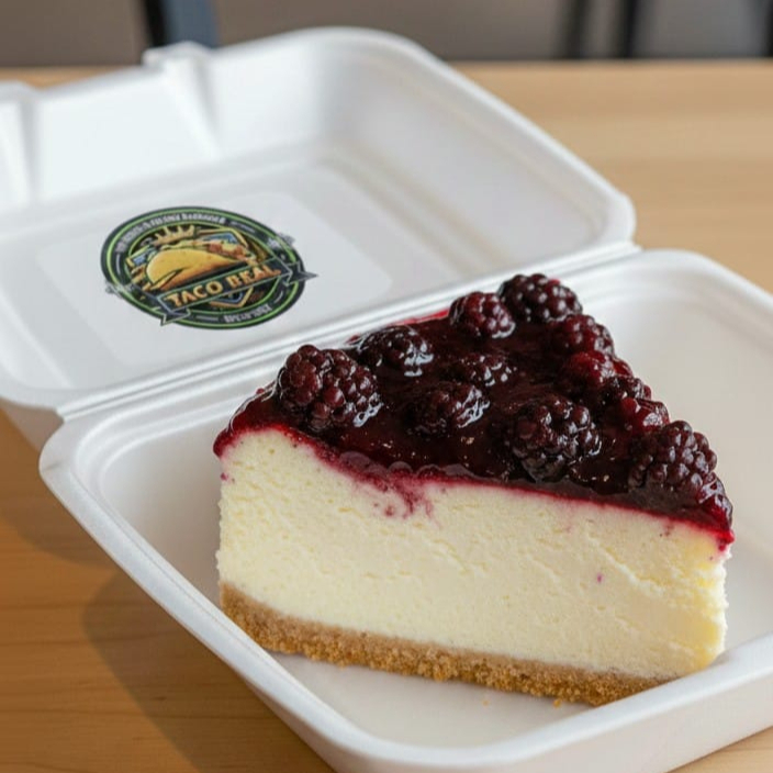 Pay de Queso con Zarzamora