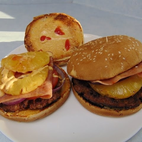 Hamburguesa Hawaiana