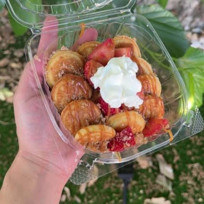 Mini Pancakes Churro