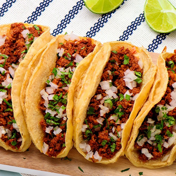 Taco de chorizo