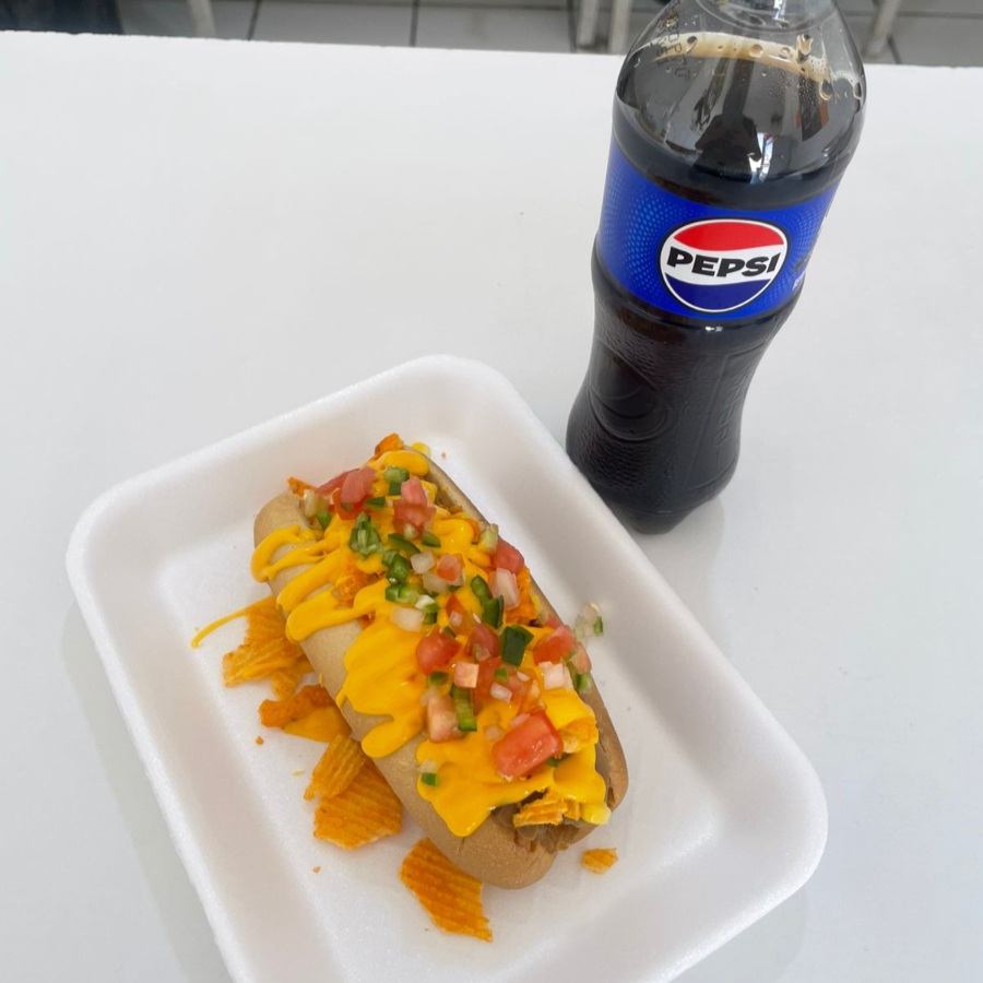 2 Pzs Hot Dog Sinaloense + PEPSI (400ml)
