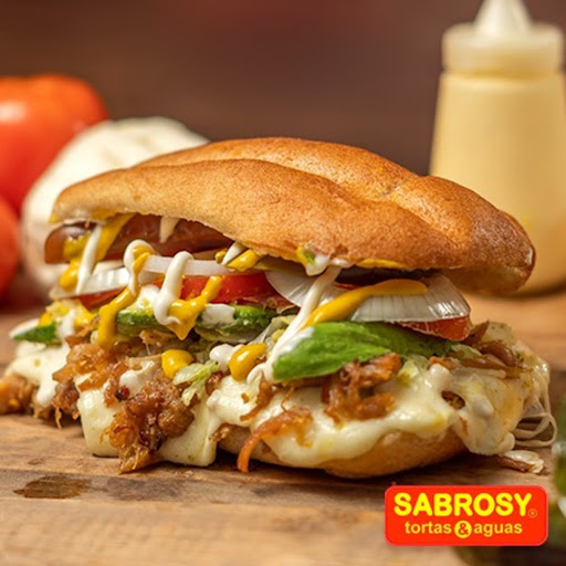 Torta Carnitas Con Queso