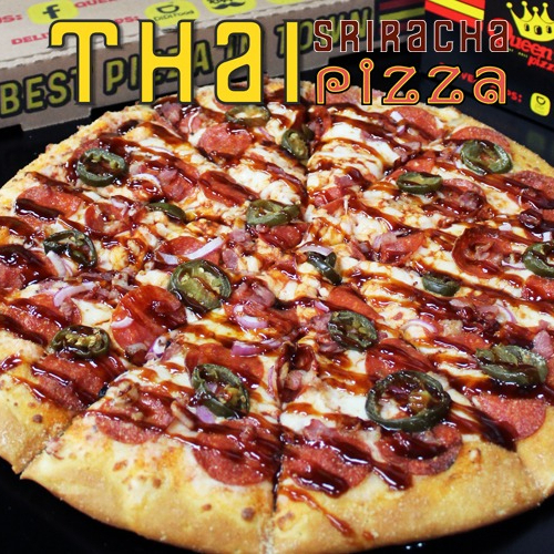 THAI SRIRACHA PIZZA