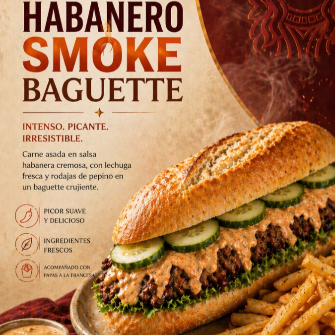 Baguette Habanero Smoke
