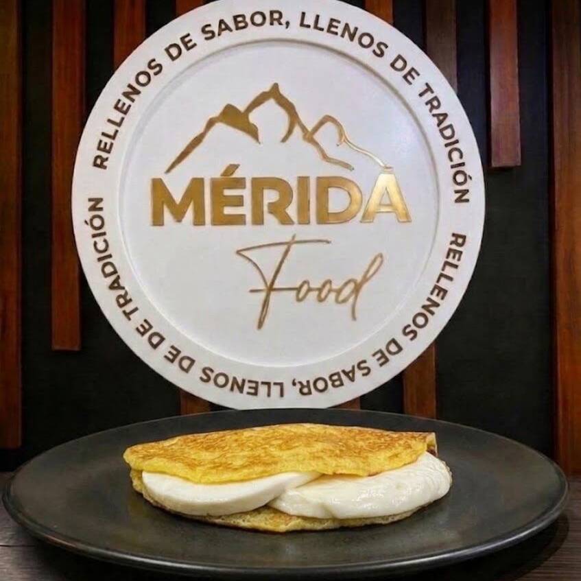 Cachapa con queso de mano