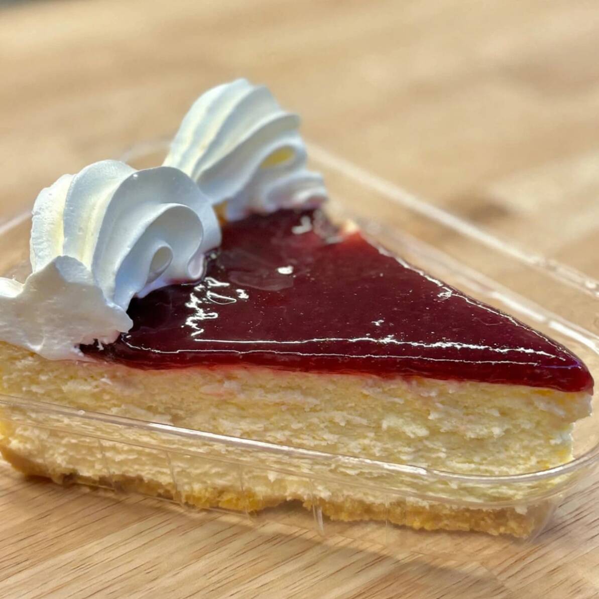 REBANADA DE CHEESECAKE ZARZAMORA