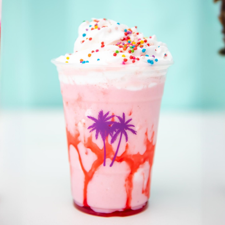 Frappé de Fresas con Crema
