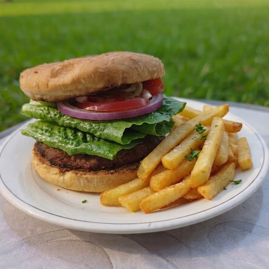 Hamburguesa de Res Jumbo